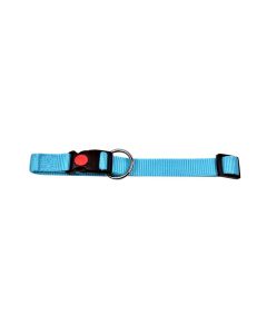 Topmast Hondenhalsband - Met Wienerlock Kliksluiting - Nylon - Lichtblauw