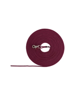 Hondenriem – Trixie Sleeplijn Rond – zeiltouw drijvend – sangria rood – 20 meter