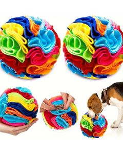 Trainingsbal Snuffelbal 10 cm voor kleine honden