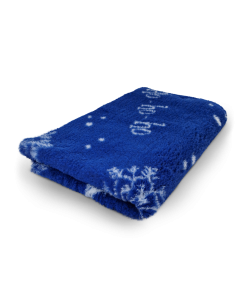 Vet Bed Ho-Ho-Ho - Antislip Hondenmat - Blauw