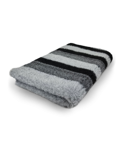 Vet Bed Stripes - Antraciet - Antislip Hondenmat