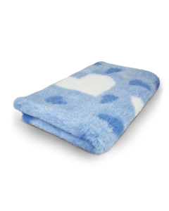 Vet Bed Big Heart - Blauw - Antislip Hondenmat