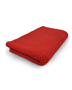Vetbed Rood Effen - Latex Anti-Slip