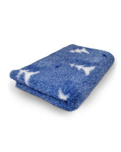 Vet Bed Starry Pine - Antislip Hondenmat - Gemêleerd Blauw