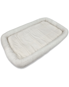 Topmast Fleece Benchmat - Benchkussen voor Honden en Katten - Crème