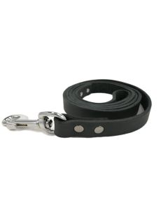 Topmast Hondenlijn of Halsband Vetleer zwart