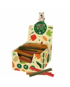 Garden Bites dental sticks - Gemengde kleuren - S - 13cm - 15g - display 216 stuks	