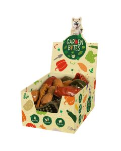 Garden Bites Veggie Friends - Gemengde kleuren - L - 11cm - 90g - display