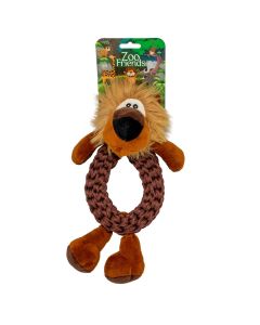 Zoo friends Lola leeuw ring XL - Pluche Speelgoed