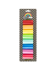Poepzakjes Rainbow 8 Rol x 20 Stuks