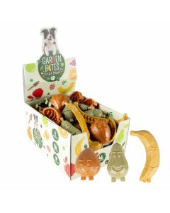 Garden Bites Fruity friends - Gemengde kleuren  - M - 8,5cm - 45g - display	