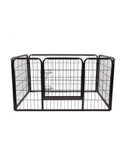 RETOUR - Topmast Puppyren Square - Antraciet Gecoat  L  - 125 x 80 x 70 cm H