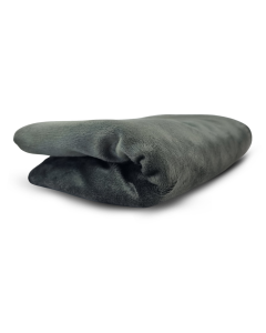 Topmast Hondendeken - Soft Velours Fleecedeken - Antraciet - 100 x 70 cm