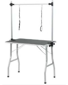 Groomstyle Trimtafel + anti-slip blad  en Trimarm - 106 x 61 x 76 cm + dubbele Trimarm