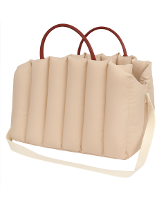 Topmast Hondentas Reistas Brilliant Beige 45 cm