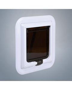 4-Way Cat Flap XL especially for Glass