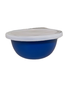 Voerbak Kom + Deksel Mat Blauw - Diverse maten