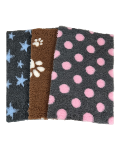 Aanbieding - Vetbed Mix 2 Color - 3 Stuks - 75 x 50 cm