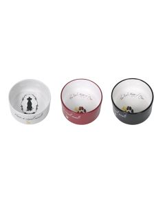 Voerbak Keramiek King of Dogs 12cm