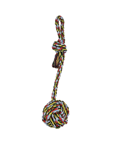 Topmast Knooptouw - Met Flostouw Bal & Handgreep Heavy - 50 CM - 400 Gram