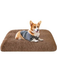 Topmast Fluffy Lounge Serie - Dierenmatras - Bruin