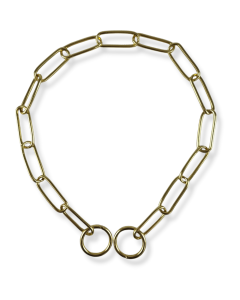 Topmast Slipketting Vintage - Met Lange Schakels - Goud