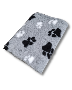 Afgebiesd Vet Bed - Furfleece - Grijs 3 Kleur 