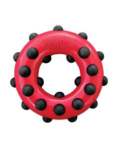 KONG Dotz Circle - Bijtring - Duurzaam Rubber