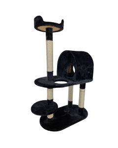 Topmast Krabpaal Fiona - Zwart - 75 x 41 x 124 cm