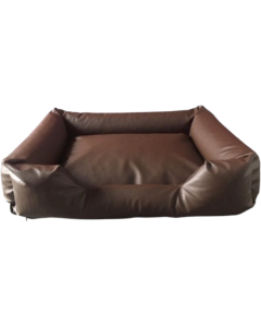 Topmast Hondensofa - Leatherlook Bruin