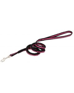 Topmast Nylon looplijn met schokreductie Zwart / Fuchsia - 90-150 cm
