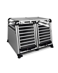 Topmast Aluminium TravelBox Superior - Dubbel - Met Gasveer en Slot - XL
