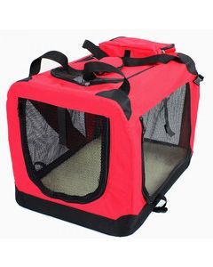 RETOUR - Nylon Bench Medium 60 x 42 x 42 cm - Rood