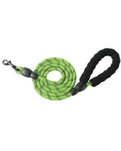 Topmast Looplijn Nylon - Lengte 120 cm - 12mm met Stevige Softgreep - Groen gemeleerd