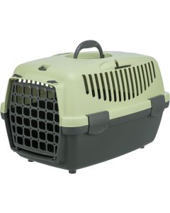 Transportbox Vervoersbox Capri 1 48 x 32 x 31 cm - Donkergrijs/pastelgroen