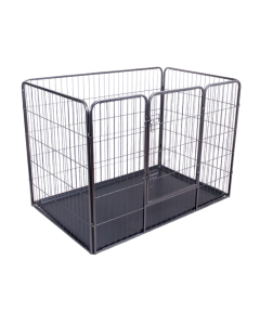 Topmast Puppyren Square - Antraciet Gecoat - Gratis Lade