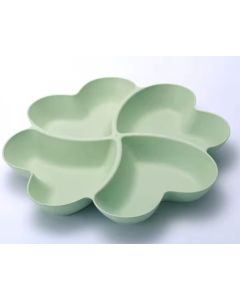 Kunststof Voerbakje 4 delig - Groen