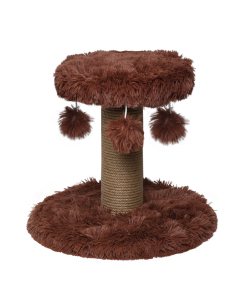 Topmast Krabpaal Fluffy Langhaar - Rio - Bruin