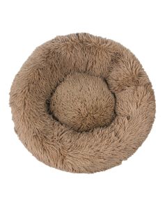 Topmast Fluffy Donut Dierenmand - Camel - Diverse Maten