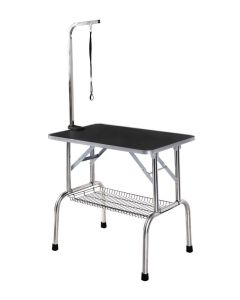 Groomstyle Trimtafel RVS + anti-slip blad + trimarm 120x60x67cm