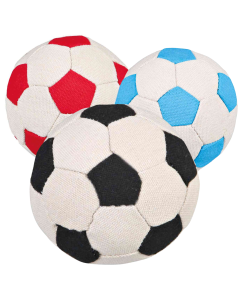 Zachte Voetbal - Canvas - ø 11 cm - Diverse Kleuren