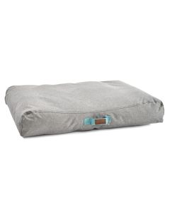 Topmast Hondenkussen Milo - Waterproof Polyester - Grijs - 110 x 73 x 18 cm